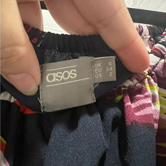 🌺 ASOS Tropical Off-Shoulder Maxi Dress - Picture 8 of 11